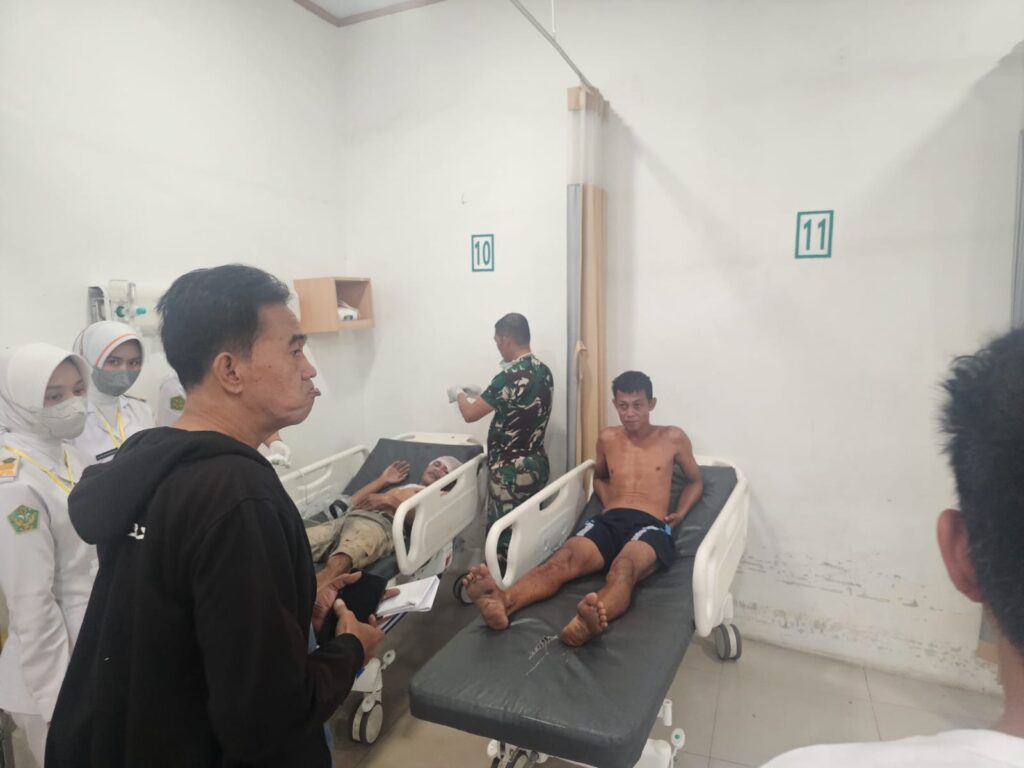 Kapal Jukung Terbakar di Sungai Musi Palembang, 3 ABK Luka dan 4 Hilang
