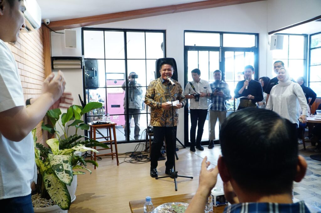 Gubernur Sumsel Hadiri Grand Opening Kedai Kopi Rumah Loer, UMKM Lokal Semakin Berkembang