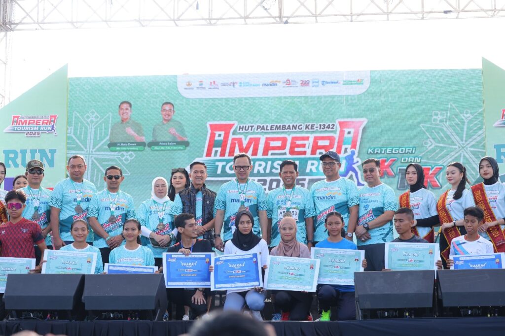 Ampera Tourism Run 2025 Jadi Magnet Wisata Olahraga, Bima Arya Apresiasi Palembang