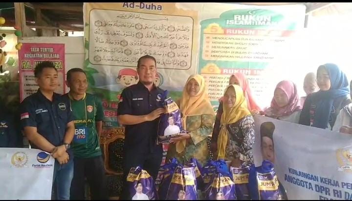 Program Jumat Berkah NasDem Dimulai, Sasar Tenaga Pendidik di Lubuklinggau