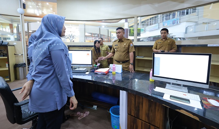Pasca Libur Panjang Idul Adha, Sekda Palembang Sidak ke Kantor Pelayanan Publik
