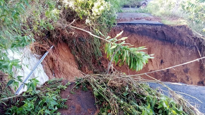 Dilanda Longsor, Tiga Desa di Pagar Alam Terancam Terisolir