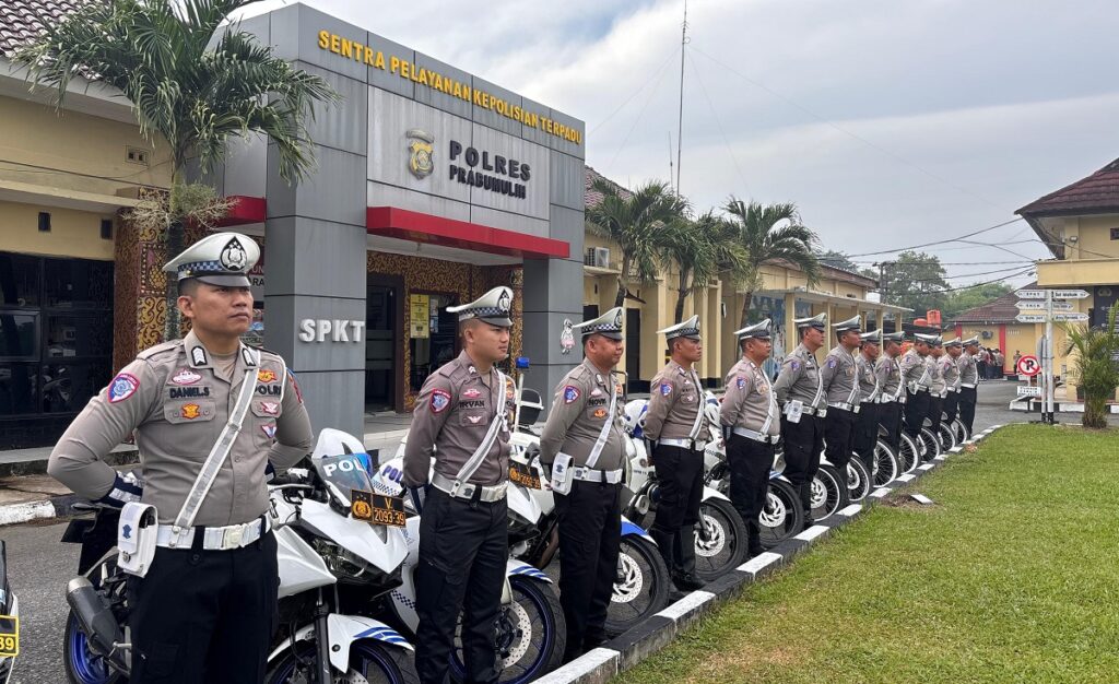 Operasi Patuh Musi 2025 di Prabumulih, Gunakan Ponsel Saat Berkendara Bakal Ditindak