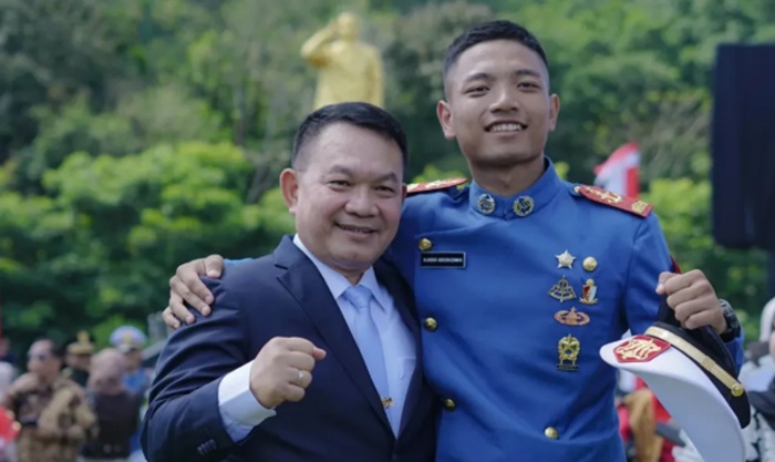 Resmi Dilantik Sebagai Perwira TNI AD, Dudung Abdurachman Titip Pesan Kepemimpinan untuk Sang Anak