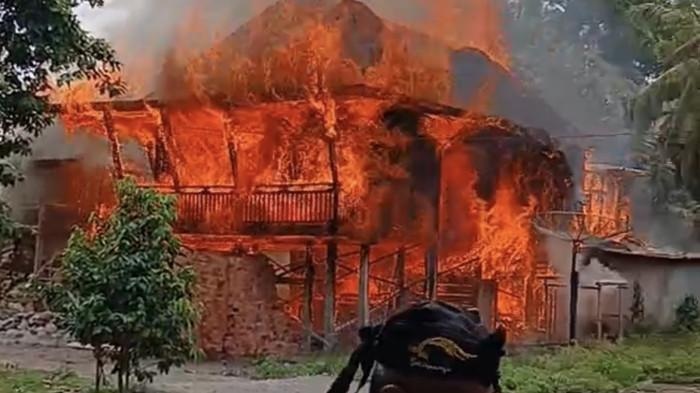 Bangunan Sekolah di Empat Lawang Terbakar, Kerugian Capai Rp800 Juta