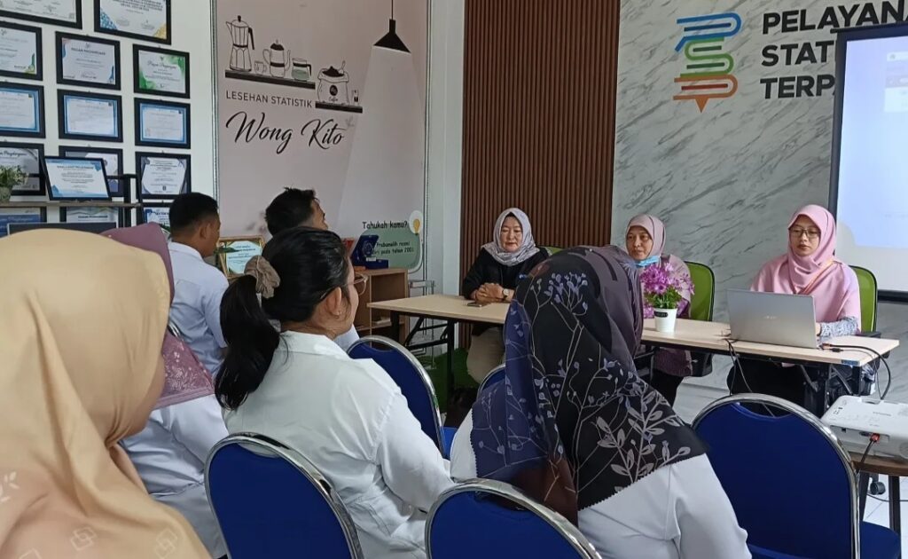 BPS Prabumulih Latih Operator Desa dan Kelurahan Kelola Data Statistik