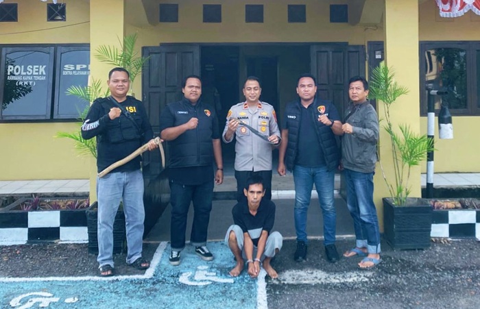 Selisih Batas Tanah, Warga Prabumulih ini Bacok Tetangganya Lansia