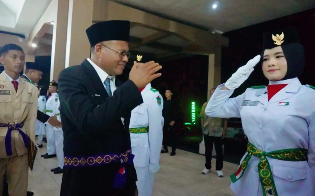 30 Anggota Paskibraka Prabumulih Resmi Dikukuhkan