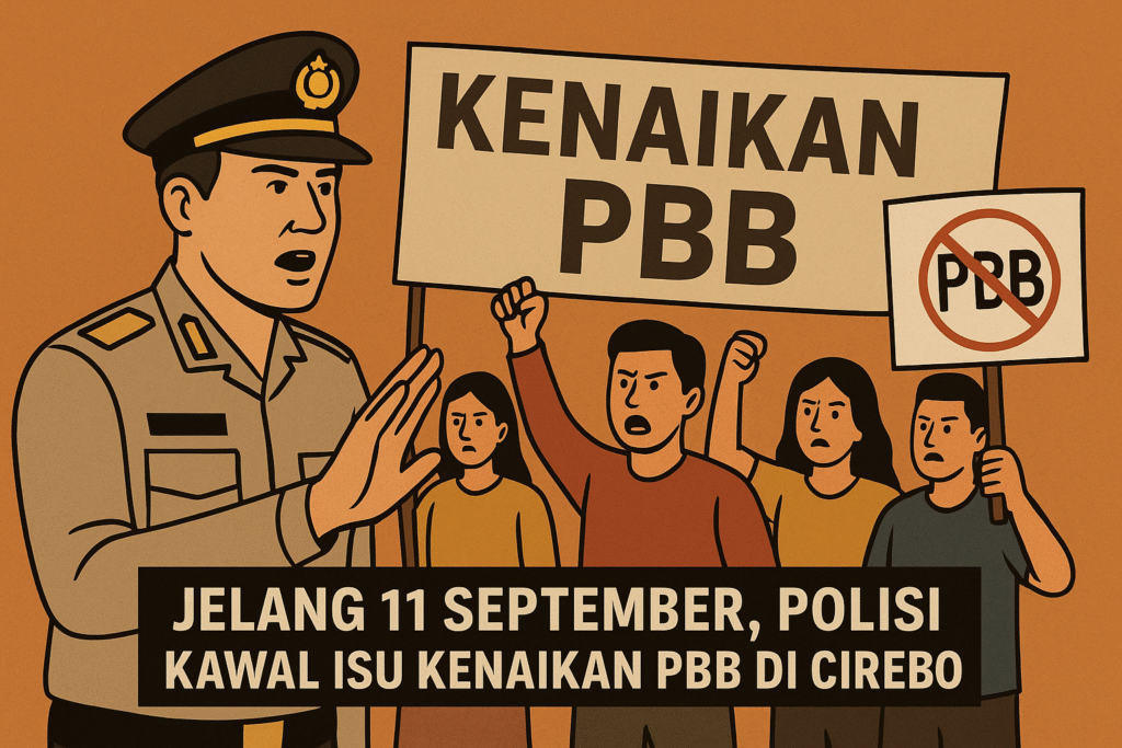 Jelang 11 September, Polisi Kawal Isu Kenaikan PBB di Cirebon