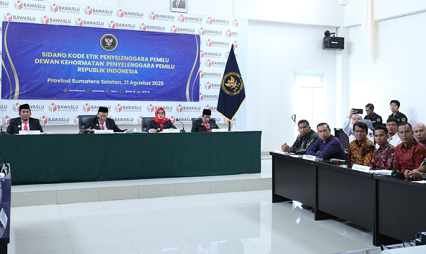 DKPP Sidang Kode Etik KPU Empat Lawang, Pengadu Mangkir