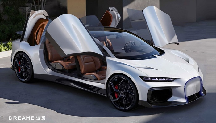 Target Saingi Bugatti pada 2027, Dreame Ungkap Gambar Pertama Supercar Listrik