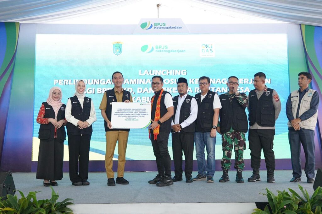 Gerak Cepat OKI: 76.803 Pekerja Rentan dan Perangkat Desa Dilindungi Jaminan Sosial Ketenagakerjaan