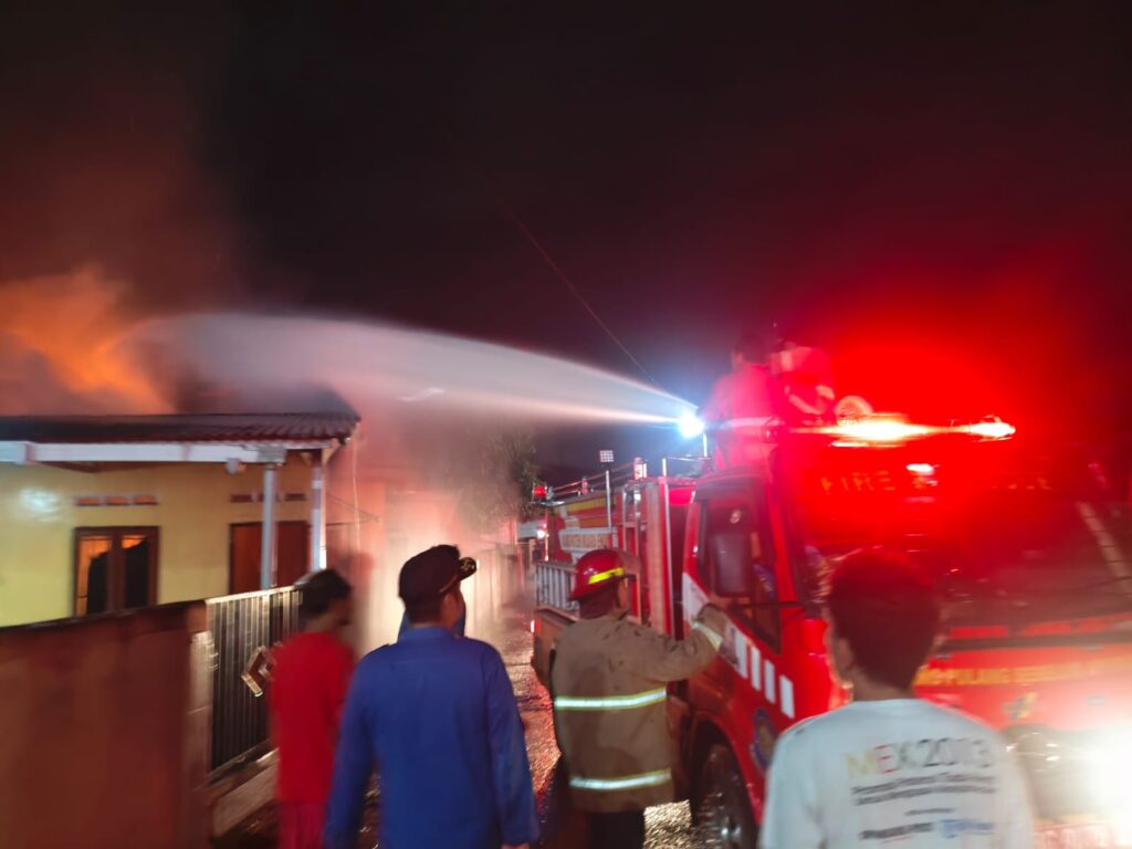 Rumah di Muara Enim Terbakar, Kerugian Ditaksir Rp50 Juta
