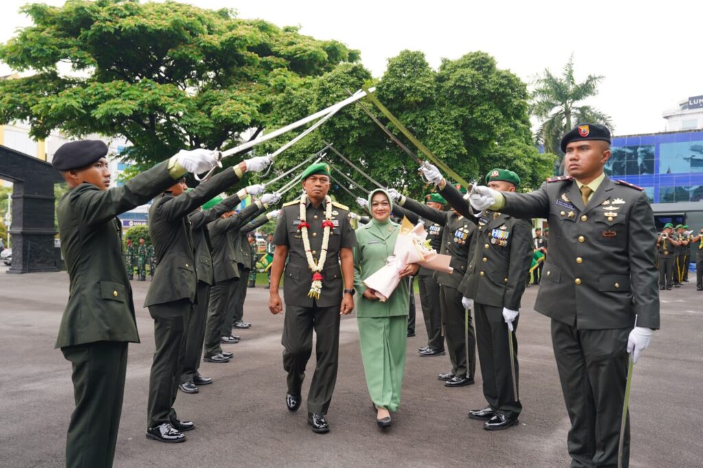 Brigjen TNI Iwan Ma’ruf Zainudin Resmi Jabat Kasdam II/Sriwijaya