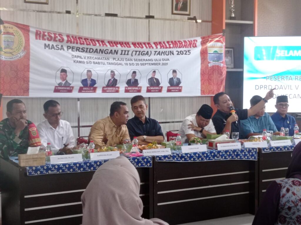 Lampu Jalan hingga Kesehatan Warga, Jadi Fokus Reses DPRD Palembang Dapil V