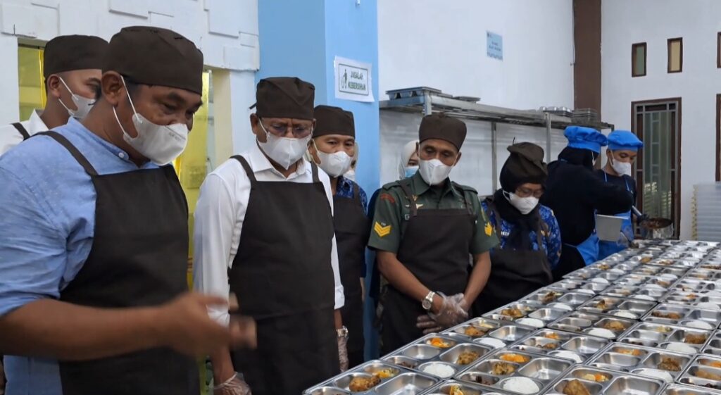 Wako Prabumulih Tinjau Lima Dapur MBG, SPPG Flores Jadi Percontohan Nasional
