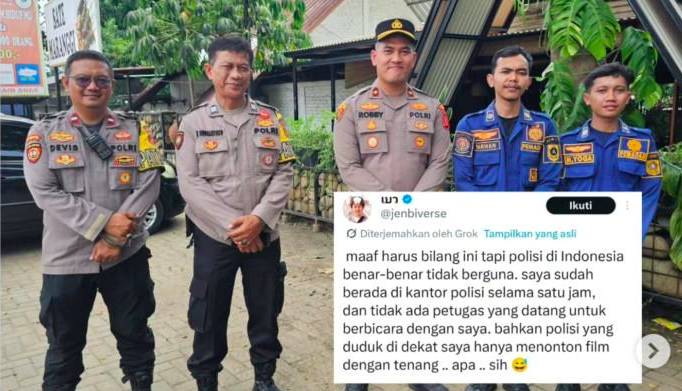 WNA Thailand Kehilangan HP di Indonesia: Dicueki Polisi, Malah Dibantu Damkar