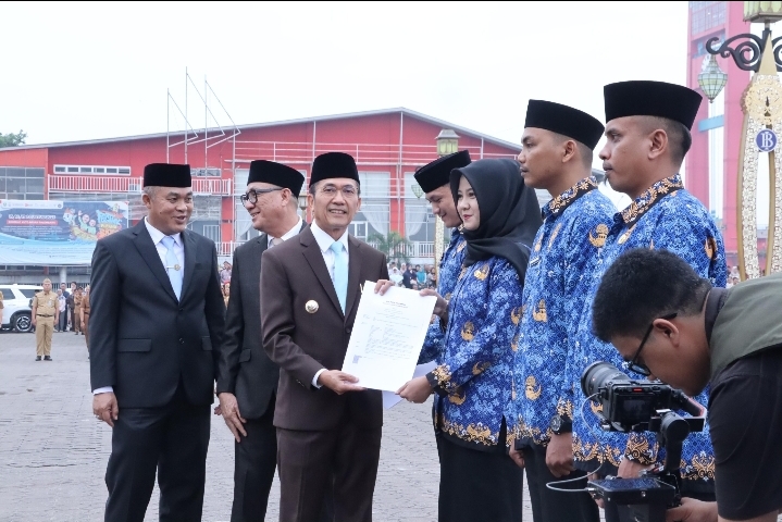 2.181 Honorer Diangkat! Palembang Jadi Kota Pertama Luncurkan PPPK Paruh Waktu