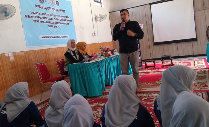 Lapas Perempuan Palembang Gandeng LBH Bima Sakti, Kupas Hak PK Bagi Warga Binaan