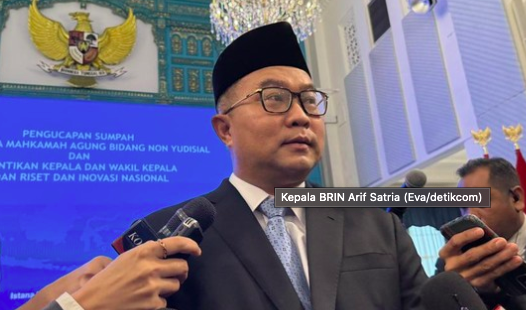 Kepala BRIN Arif Satria Siapkan Konsolidasi Nasional Riset dan Inovasi