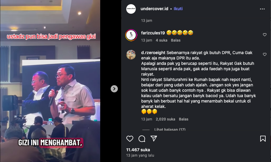 Pernyataan “Tak Perlu Ahli Gizi” Viral, Cucun Ahmad Syamsurijal Minta Maaf
