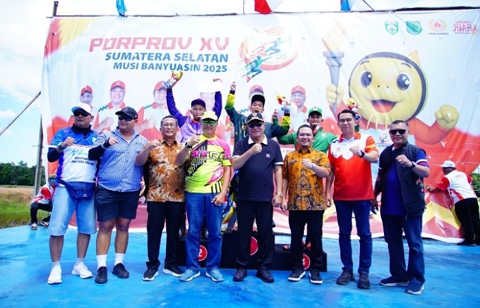 Raih 179 Medali Emas, Muba Jadi Juara Umum Porprov Sumsel 2025