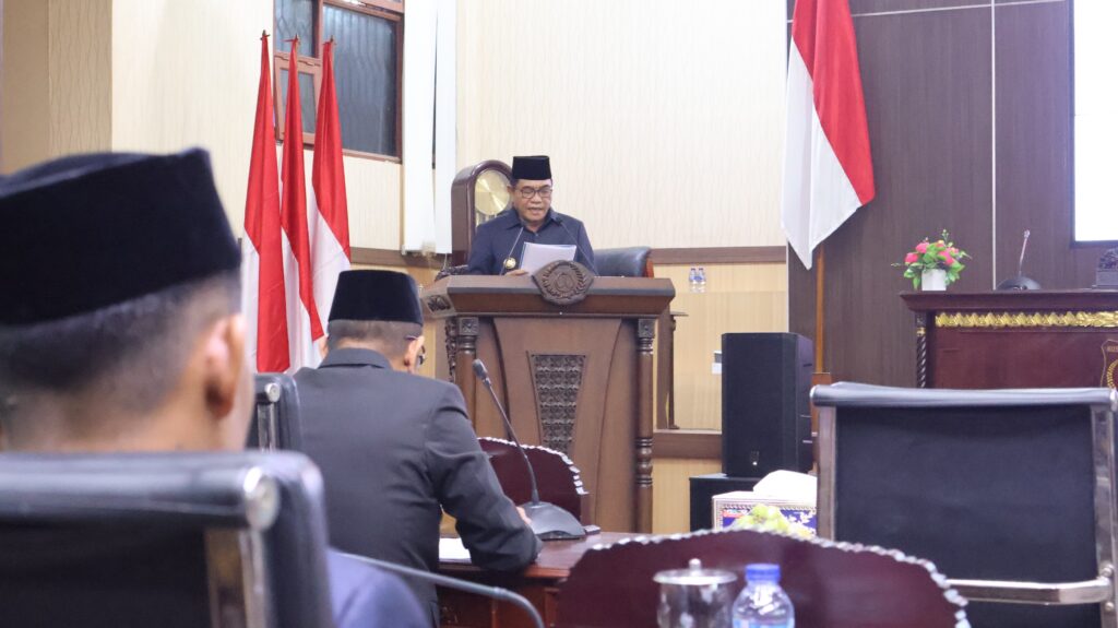 Sampaikan Jawaban Fraksi, Bupati Muba Tegaskan Komitmen Percepat Pembangunan dan Tingkatkan Kesejahteraan