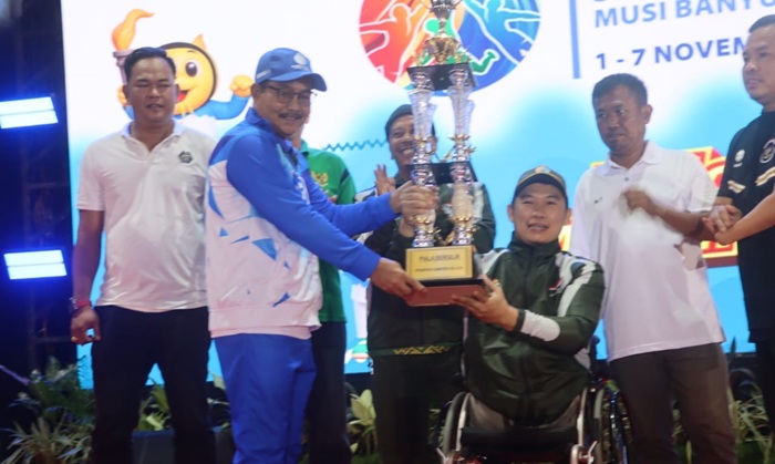 Peparprov V Sumsel 2025 Resmi Ditutup, Lahat Jadi Juara Umum