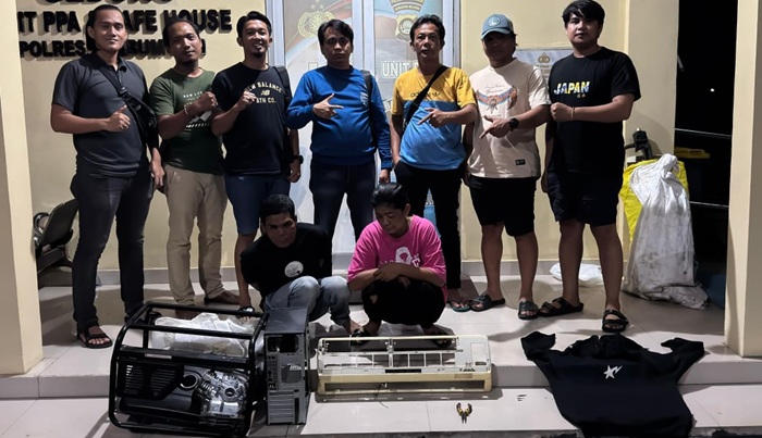 Curi Genset Hingga Laptop di Puskesmas, Pasutri di Prabumulih Ditangkap