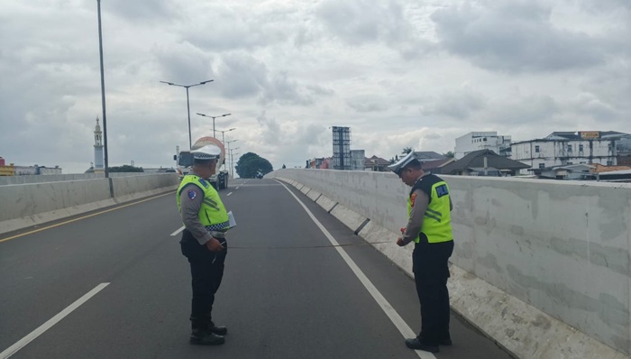 Lakalantas di Fly Over Angkatan 66 Palembang, Satu Keluarga Jadi Korban