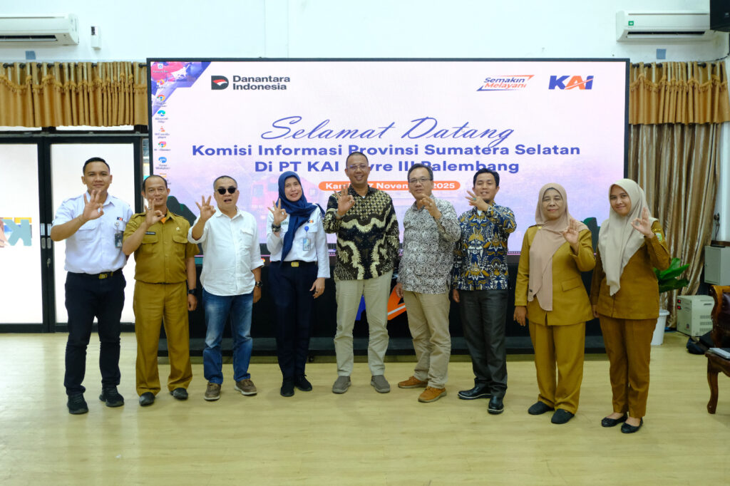 Visitasi Komisi Informasi, KAI Divre III Mantapkan Standar Keterbukaan Publik