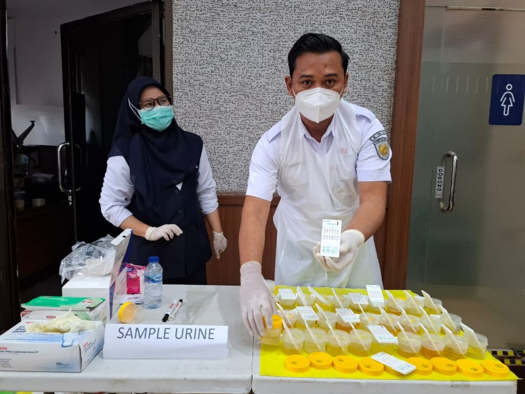 KAI Divre III Palembang Gelar Tes Narkoba Awak Kereta Jelang Angkutan Nataru