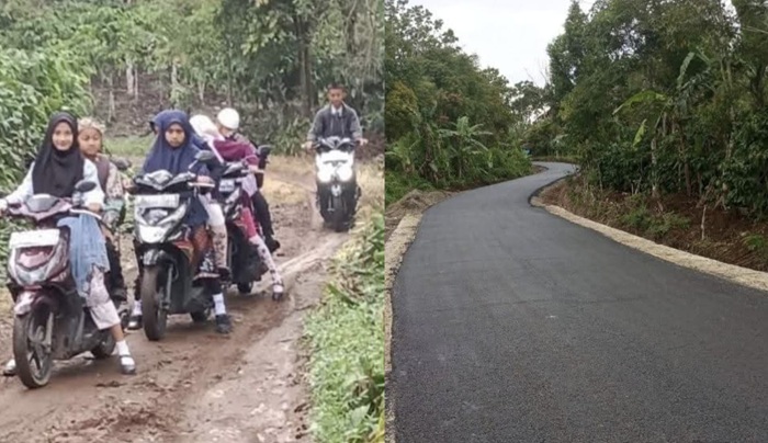 Puluhan Tahun Terabaikan, Jalan Talang Banan Akhirnya Dibangun