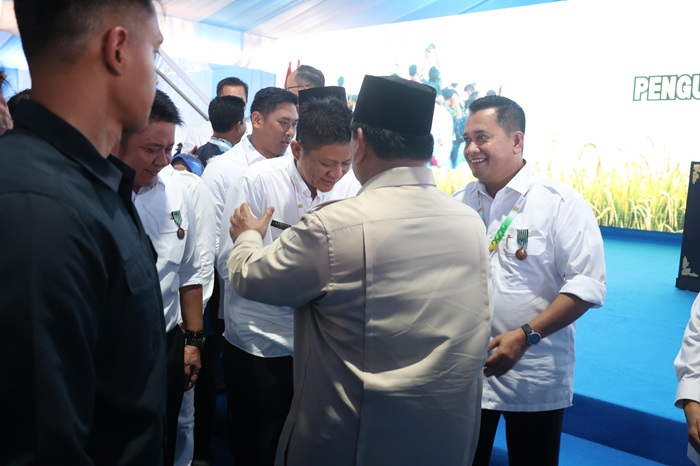 OKU Timur Raih Satyalencana Wira Karya, Presiden Prabowo Apresiasi Swasembada Pangan