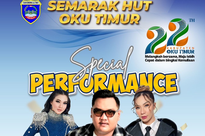 Rayakan HUT Ke-22, Pemerintah OKU Timur Gelar Pesta Rakyat