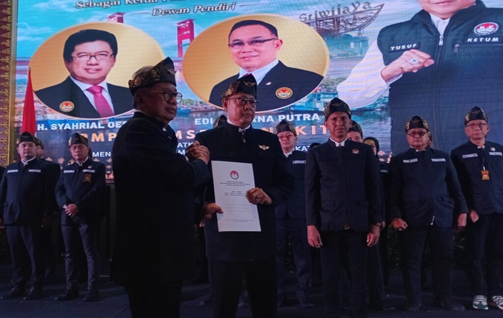 Resmi Pimpin PMPB Sumsel, Abah Yusuf: Tidak Ada Toleransi bagi Anggota Pembuat Kericuhan