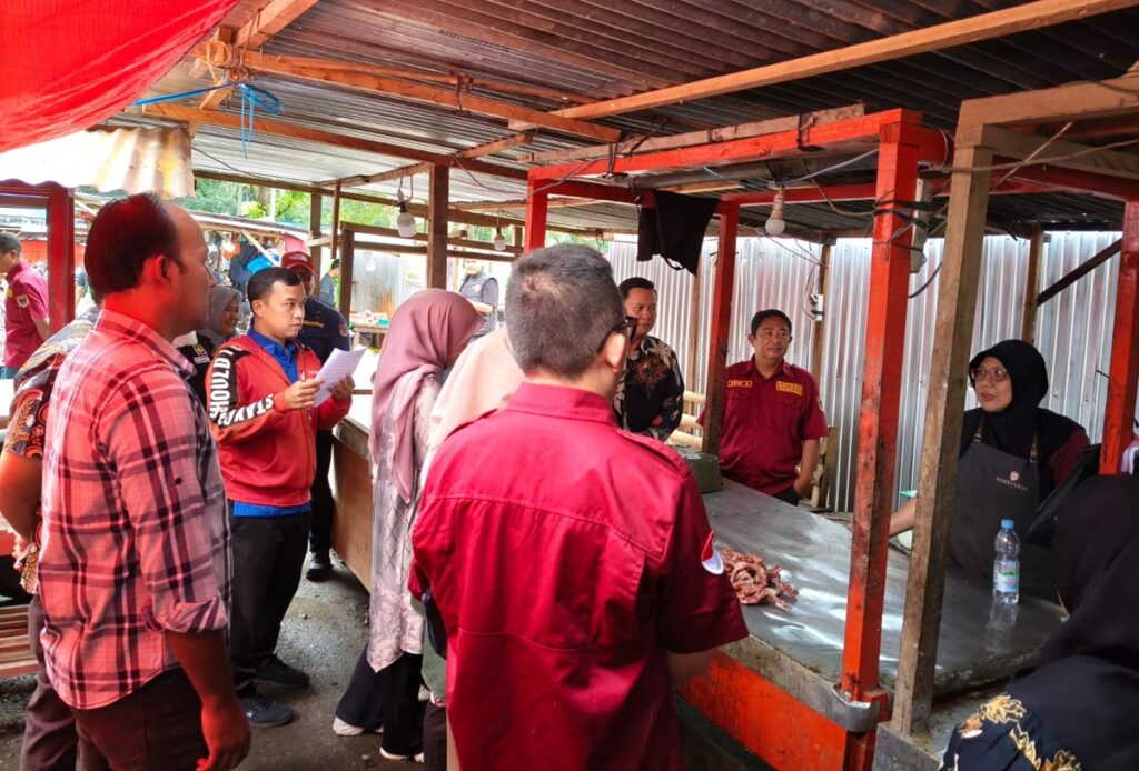 Sidak Pasar Pagar Alam, Bapanas dan Polres Pastikan Stok Pangan Aman Jelang Ramadan