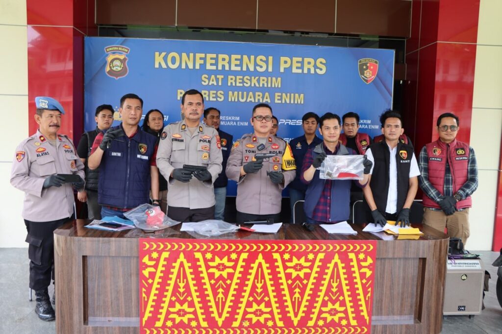 Beli Senpi di E-Commerce, Pria di Muara Enim Tembak Kontrakan Teman Pacarnya