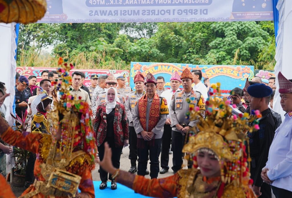 Wakapolda Sumsel Ikuti Peresmian Nasional 1.179 SPPG dan Gudang Ketahanan Pangan Polri