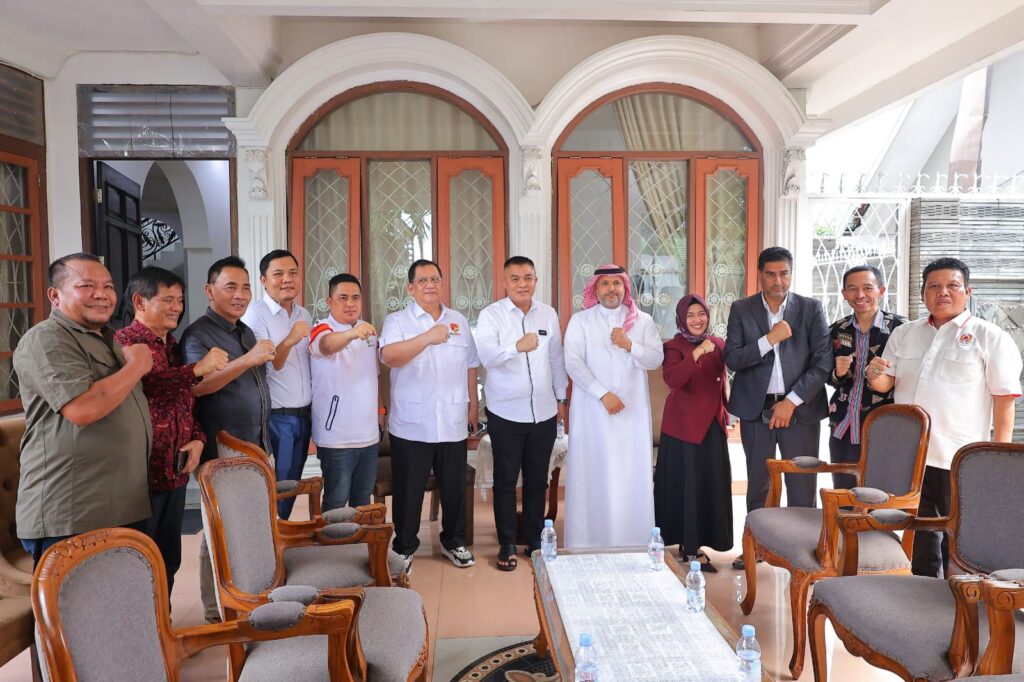Sekda Palembang Terima Audiensi Presiden Internasional Minifootball Federation (IMF), Bahas Peluang Event Internasional