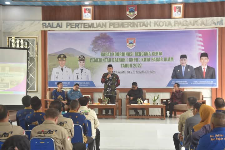Wali Kota Ludi Oliansyah Gelar Rakor RKPD 2027 Bersama RT/RW se-Pagar Alam Utara