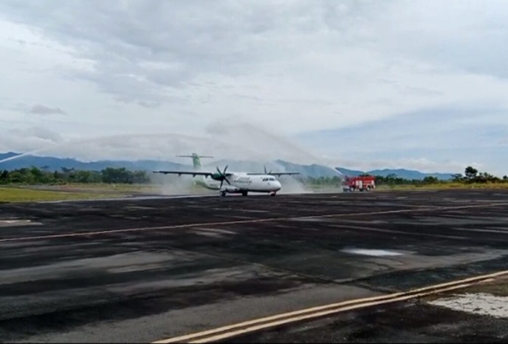 Jelang Lebaran, Penerbangan Perdana Citilink Jakarta-Pagar Alam Resmi Beroperasi