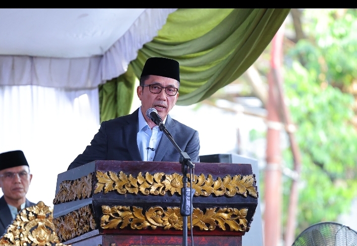 Salat Idulfitri di Masjid Agung Palembang, Ratu Dewa Ajak Warga Perkuat Persaudaraan
