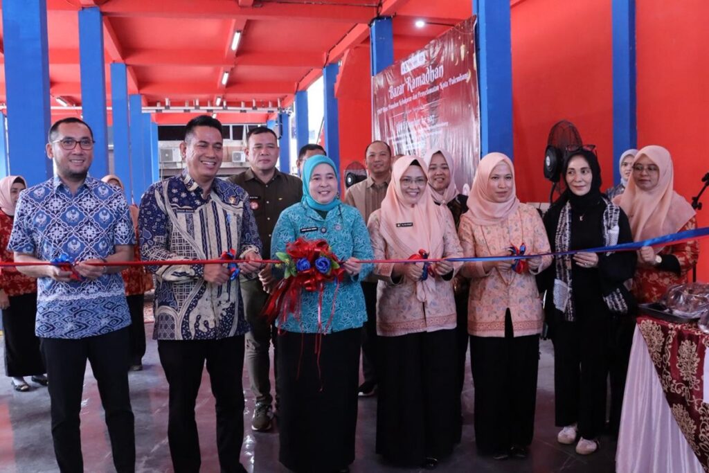 40 UMKM Meriahkan Bazar Ramadan DWP Damkar Palembang