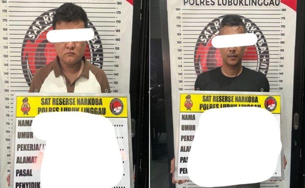 Transaksi di Parkiran Rumah Makan Lubuklinggau, Dua Kurir Narkoba Lintas Provinisi Ditangkap