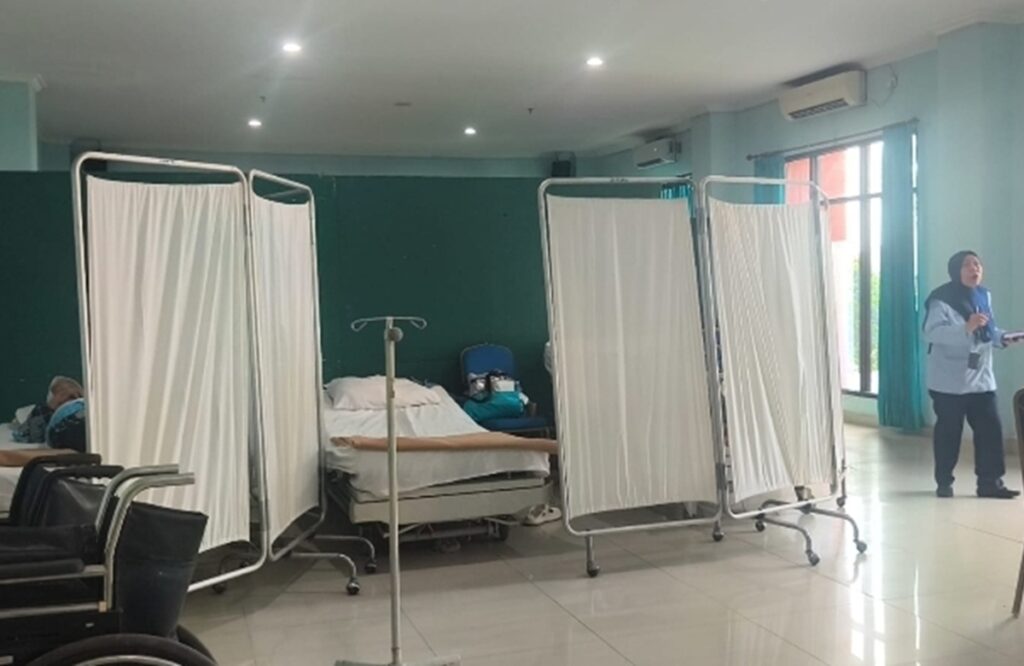 Kloter Pertama OKU Timur Masuk Asrama Haji Palembang, Satu Jemaah Alami Gangguan Ginjal