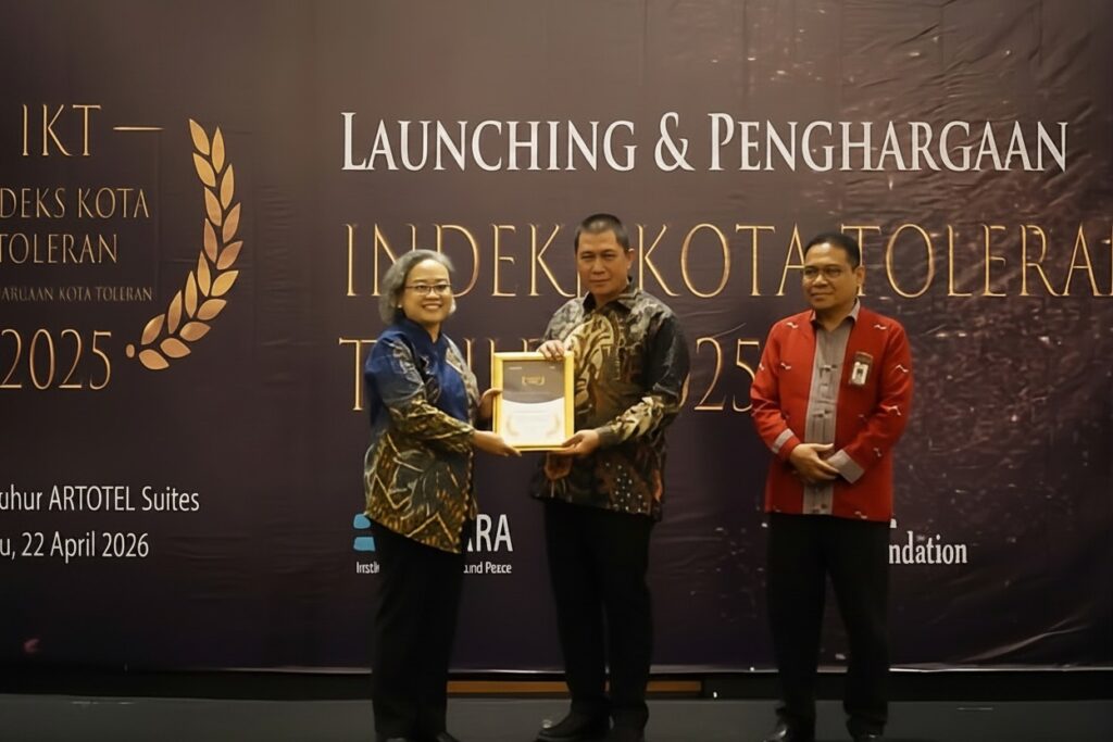 Kota Pagar Alam Raih Penghargaan Kota Toleran 2025