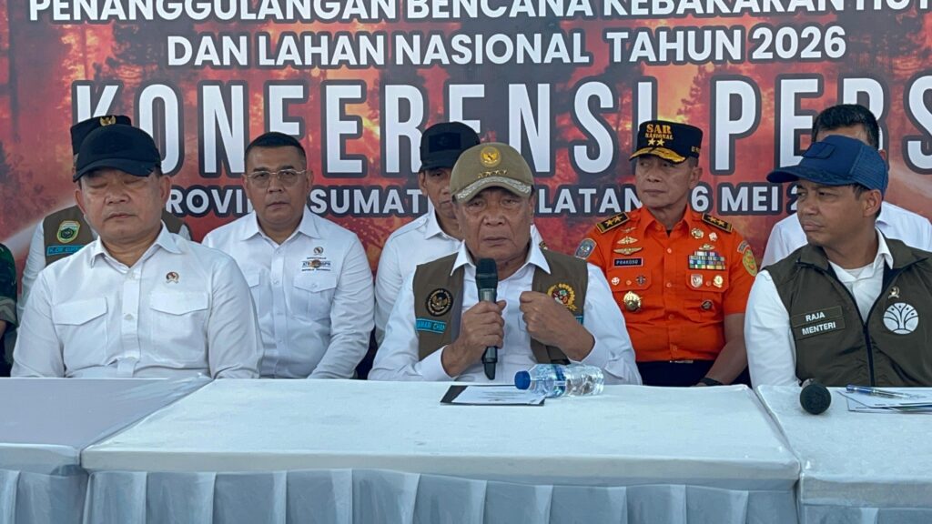 Menko Polkam Ingatkan Ancaman Nyata Karhutla di Sumsel Meski Angka Menurun