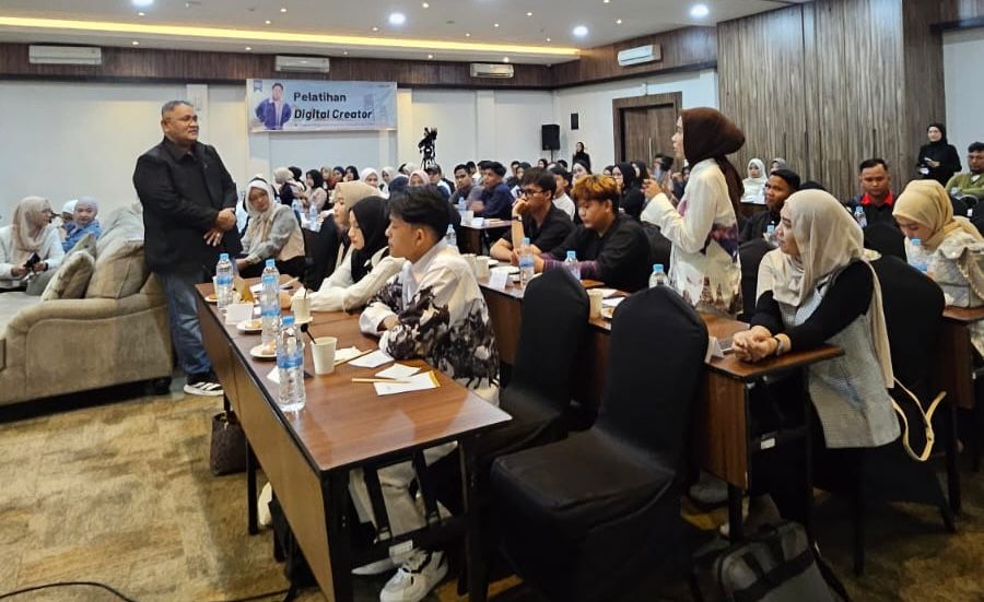 Direktur GREAT Institute Edukasi Content Creator Palembang Bangun Narasi Berbasis Geopolitik