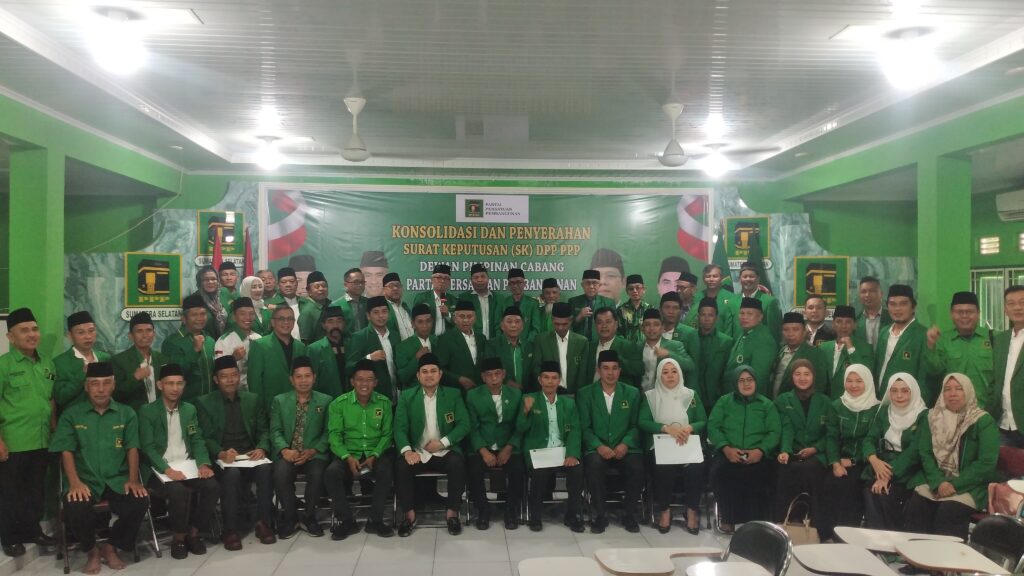 PPP Sumsel Panaskan Mesin Hadapi Pemilu 2029, Target Bentuk 100 Persen PAC